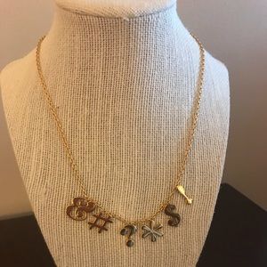 Kate Spade, Yes, Pardon My French Necklace